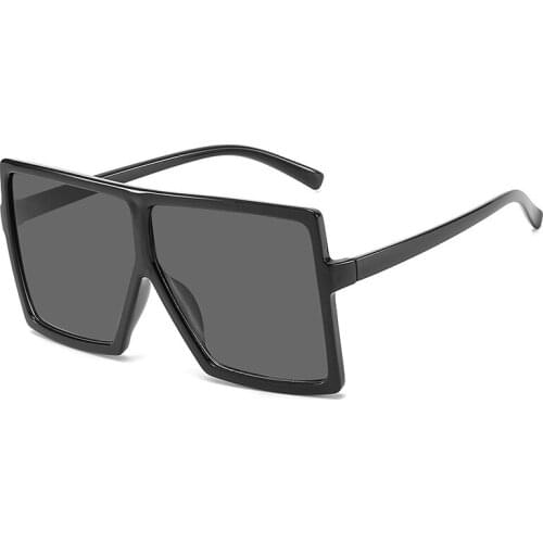 2021 Hot glasses fashion large box sunglasses Fashion colorful Sunglasses Women