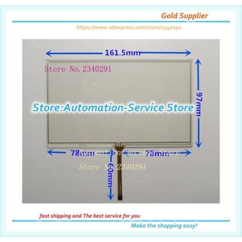 7 Inch NewTouch Screen Is Suitable For Vehicle DVD Navigation Handwriting Screen Visual Intercom Industrial Touch Panel 161.5*97