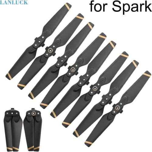 8PCS Foldable Quick Release 4730F Folding Propeller for DJI SPARK Drone Propeller Replacement Blade CW CCW Props Accessories