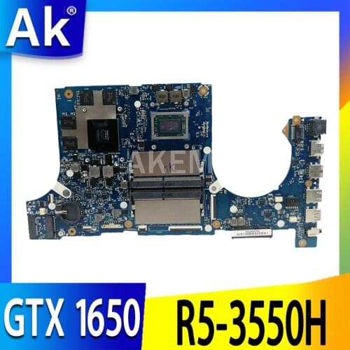 Akemy Motherboard For ASUS TUF Gaming FX505D FX505DT FX505DD FX95DT 15.6 inch Mainboard R5-3550H GTX 1650