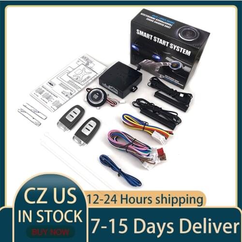 12V Car Remote Alarm System Remote Central Door Lock Keyless System SUV Anti-theft Keyless Entry Starter Auto Accessories Tool