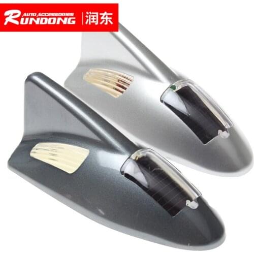 Car dual lamp flashover triple waterproof solar energy rear-end warning tail wing lamp 7-color YT-D03