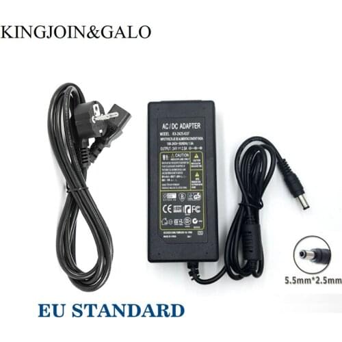 DC24V 2.5A EU US standard power supply Adapter