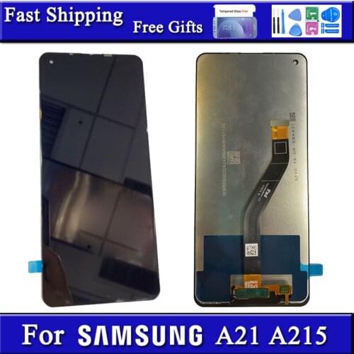 Display For Samsung Galaxy A21 A215 With Touch Screen Digitizer Assembly For Samsung A215U A215U1 LCD Repair Replacement