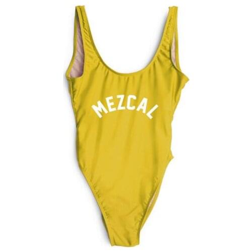 Women Sexy MEZCAL Bodysuit One Piece Swimwear jumpsuit monokini bathing suit backless beachwear S-XL one piece suit
