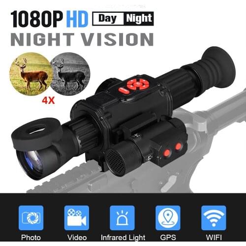 Eagleeye HD 4X Day & Night Night Vision Sxope Digital Night Vision Monocular With IR850 Infra-Red Illuminator HK27-0030