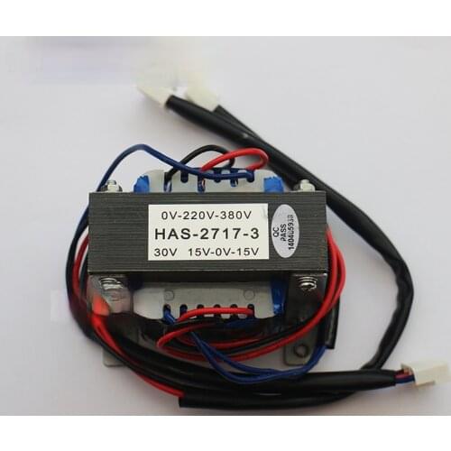 HAS-2717 Welding Machine Control Transformer Dual 15V Single 30V Output ZX7-315S Welding Machine Control Transformer