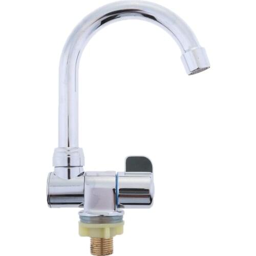 Single Cold Hole Sink Water Tap Basin Kitchen Washing Handle Faucet #006