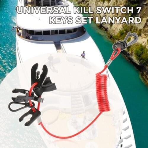 Boat Outboard Motor Kill Switch Lanyard Stop Switch & Lanyard For Yamaha Suzuki Tohatsu Honda Nissan Boat Accessorie Marine 2019