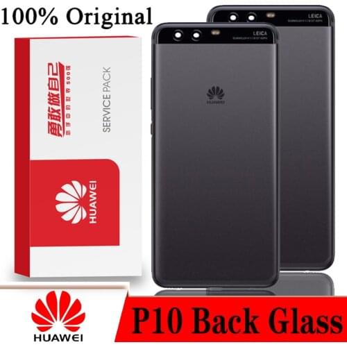 Original Back Cover for HUAWEI P10 Spare Parts Back Battery Door Housing with Camera Frame Repair Parts