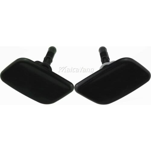 Pair of Front Headlight Washer Nozzle Cover Headlamp Cleaning Device Cap LH & RH For Hyun dai I45 SONATA YF 2010 2011 2012 2013