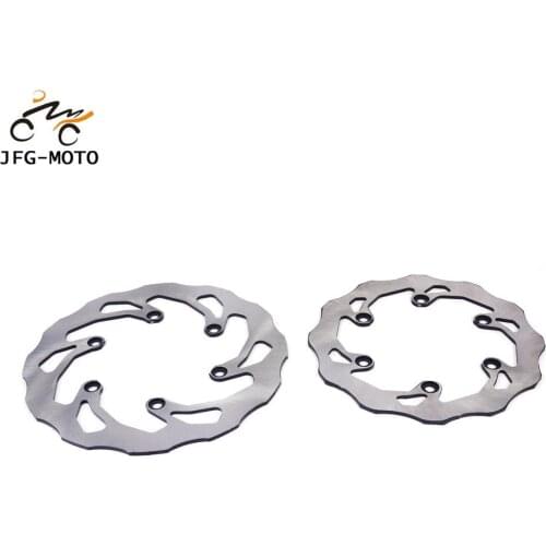 Motorcycle Front And Rear Brake Discs Rotors For YAMAHA WR200 1992-1997 DT230 Lanza 1997 1998 TTR250 TT250R 1999-2007