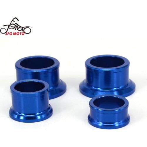 Motorcycle Front And Rear Aluminum Wheel Hub Spacer For YAMAHA YZ250F YZ450F YZ 250F 450F 2009 2010 2011 2012 2013