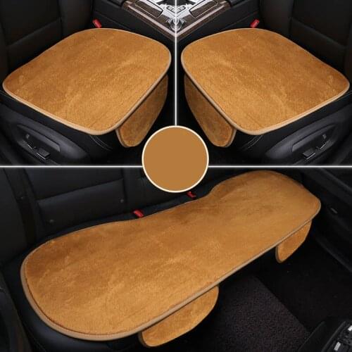Plush Winter General Cushions Car Styling Car Seat Cover For BMW Audi Toyota Honda Ford All Cars