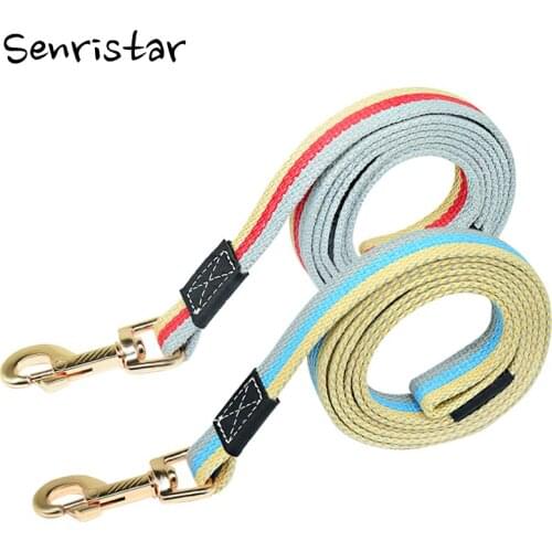 Strong Training Rope Dog Leash for Small Medium Large Dogs Harness Leash Walking Running Safe Pet Dog Collar Long Lead Leash