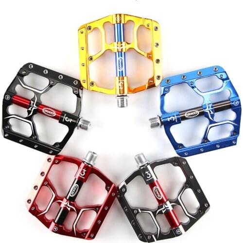 Rolls Sealed 3-flat Pedals of the MTB Bicycle Pedal Road of the Cycle Cycle Cycle Pedals of the Mountain Bicycle Large Platform