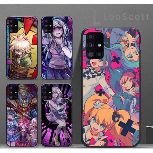 Danganronpa Phone Case For Samsung S6 S7 edge S8 S9 S10 e plus A10 A50 A70 note8 J7 2017