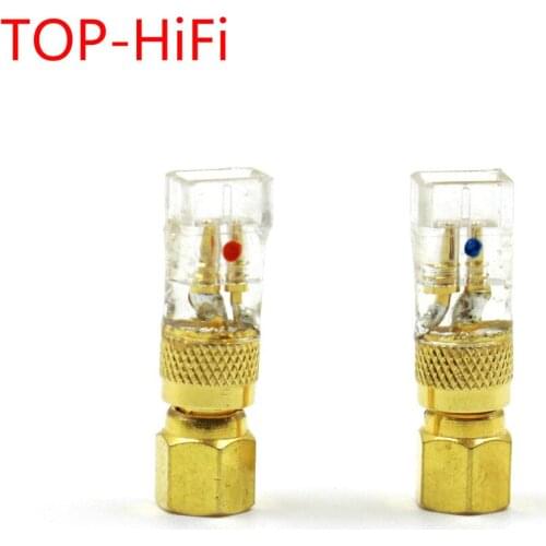 TOP-HiFi One Pair Headphone Plug for HE400 HE500 HE600 HE300 HE560 Male to MMCX/0.78MM Female Converter Adapter