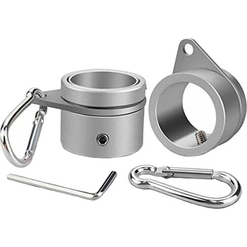 Flag Pole Mounting Ring Clip - Rotating Flagpole Rings - 360 Degree Rotating