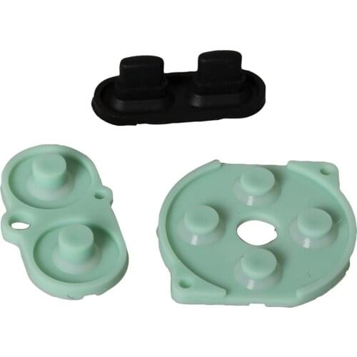 10PCS a lot High quality Rubber Conductive Button A B D pad replacement for Game Boy Color for GBC