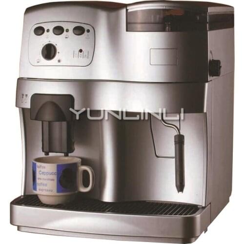 Full-automatic Coffee Machcine Commercial/Household Coffee Maker Milk Frothing Bean Grinding All in One Coffee Maker CM-508