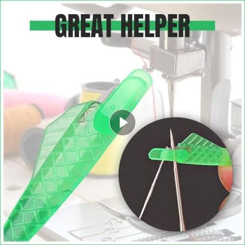 3pcs Fish Type Needle Threader Sewing Machine Needle Threader Crochet Hooks Simple Threader Needlework Tools Sewing Accessories