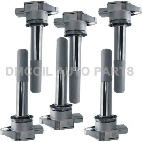 6 PCS HIGH QUALITY IGNITION COIL FOR MITSUBISHI GALANT ENDEAVOR GDI 3.8L V6 6G75 ENGINE (2003-) MN187373 MR984160 UF481
