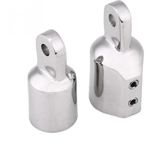 7/8inch 3/4 inch Boat Bimini Top Cap Eye End Top 316 Stainless Steel Eye End for Boat Bimini Top Cap Fitting Hardware 19-22mm