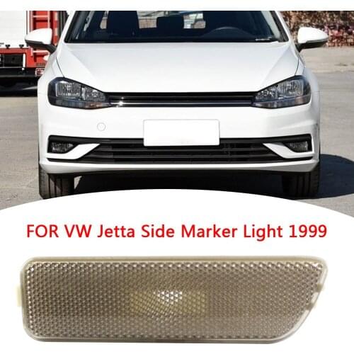 ABS Car Front Side Marker Light Turn Signal Lamp Shade Left/Right for Volkswagen Jetta Golf Car Parking Light Shade Accessories