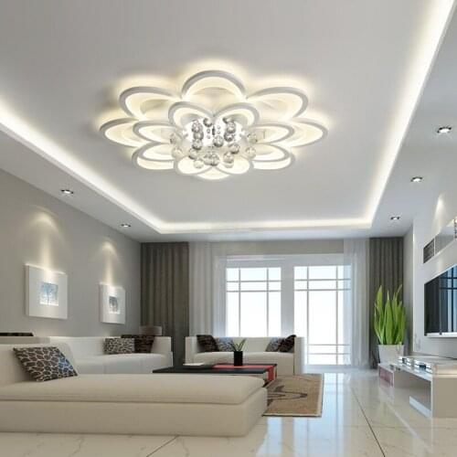 Creative pattern hardware acrylic crystal ceiling lamps Home various space lighting Commercial decorative Ceiling light fixture