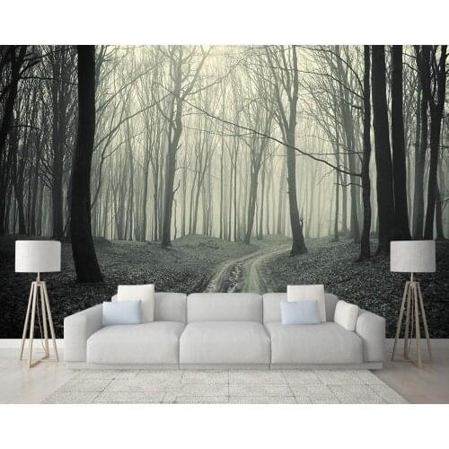 Custom natural landscape wallpaper, forest mural for the living room bedroom sofa background wall decoration papel de parede