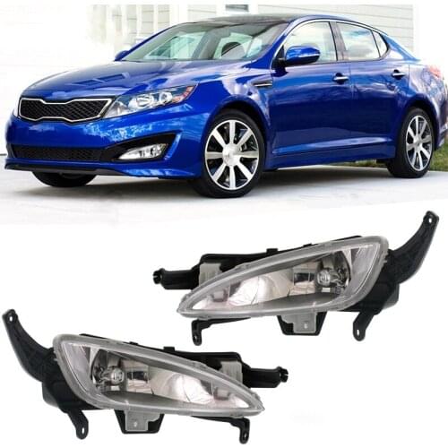 Car Front Bumper Fog Lights DRL Fog Lamps Assembly for KIA K5 Optima 2010-2013