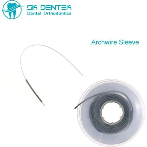1pcs Dental Orthodontic Bumper Dental Sleeve Arch Wire Sleeve Total 5 Meters Wire Tube Dental Appliance