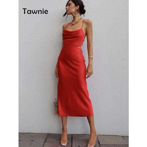 Tawnie Solid Summer Dresses