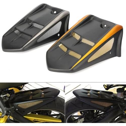 Motorcycle Rear Mudguard Fender For Yamaha FZ09 MT09 FZ-09 MT-09 2014 2015 2016 ABS Plastic Grey Gold