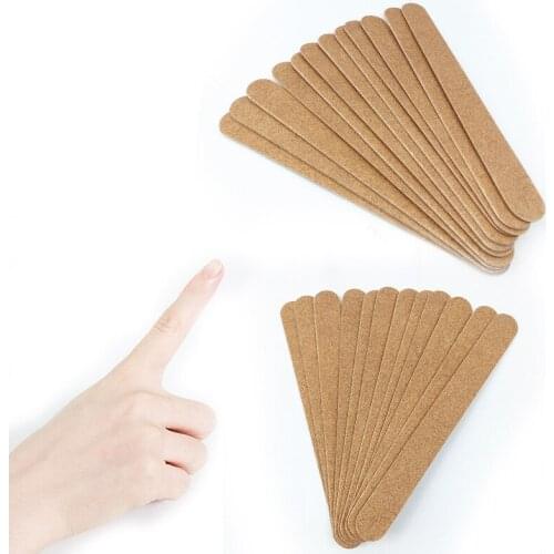 10pcs/lot Sandpaper Nail File for Gel Nails Professional Manicure Buffer Pedicure Double-sided Set Nail Tools