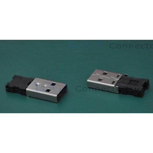 20 pcs/lot) USB Male Connector Plug, Commonly used in DIY computer and phones data cable