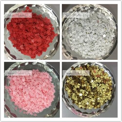 2000pcs 5mm Lovely Heart/Star/Butterfly Shape loose Sequins Paillettes for Nail Art manicure/sewing/wedding decoration confetti