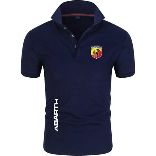 2021 Summer Brand Casual Sports Short-sleeved Mens Fashion Polo Shirt Casual Slim Solid Color Business Mens Polo Shirt For Men