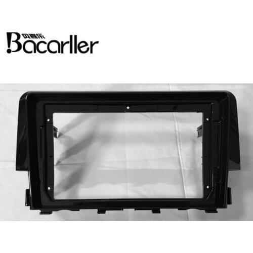9 Inch Car Fascia For Honda CIVIC 2016-2018 Stereo Fascias Audio Fitting Adaptor Panel Kits Dashboard Car DVD Frame Piano