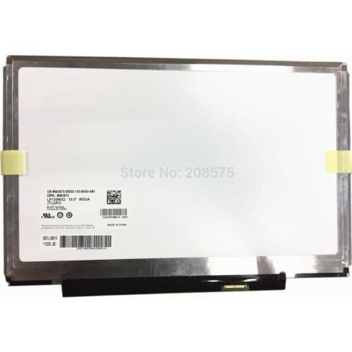 Free Shipping LP133WX2 TLA1 LP133WX2-TLA1 B133EW05 V.0 LTN133AT05 LTD133EV3D For Dell E4300 LCD Display Screen 1280*800 40Pin