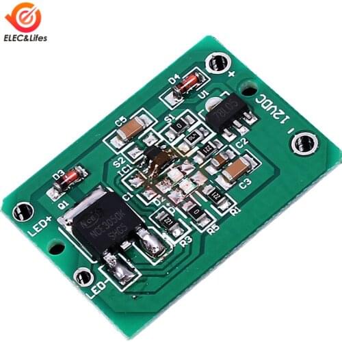 DC 6~20V 3A Capacitive Touch Switch Sensor Module Push Button Touching Key Module Jog Latch Relay switch 12V
