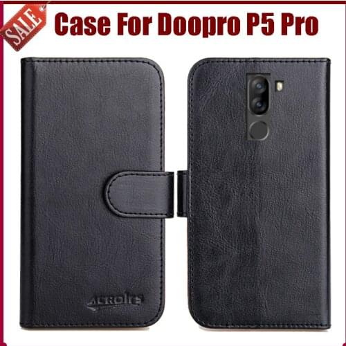 Hot Sale! Doopro P5 Pro Case New Arrival 6 Colors High Quality Flip Leather Protective Phone Cover For Doopro P5 Pro Case