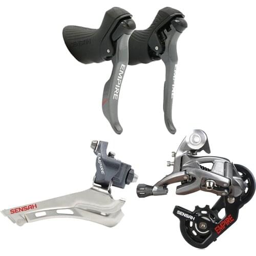 Group Set Bicycle Drivetrain Kit Road Bike Small Kit Shifter Brake Levers & Front Derailleur & Rear Derailleur Bicycle Groupset