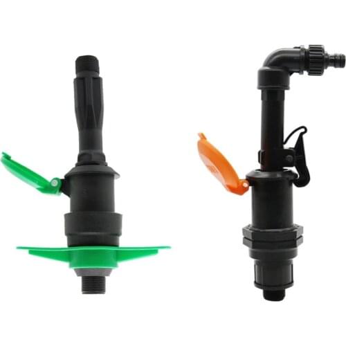 3/4" External Thread Rapid Water Valve Plastic Convenient Garden Irrigation Landscaping Car Wash Automatic Water Intake Valves