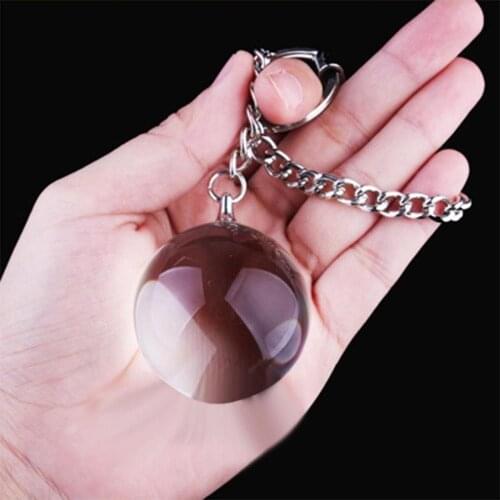 Crystal Anal Glass Plug Kegel Exercises Balls Metal Chain Anal Bead Vaginal Prostate Stimulate Sex Toys Adult Game Dumbbell Ball