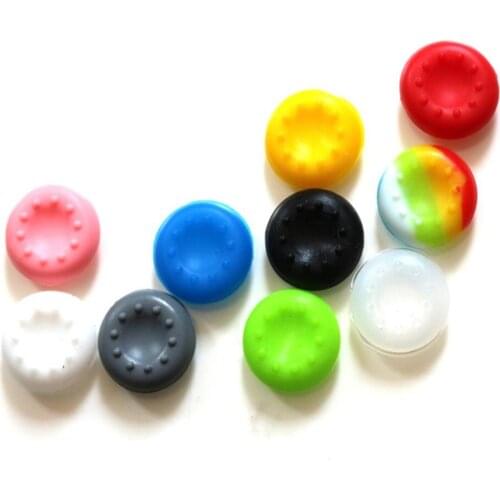 Soft Silicone Thumb Stick Grip Cap Gamepad Joystick Cover Controller Rocker Cap Rubber For XBOX 360 ONE PS4 PS3