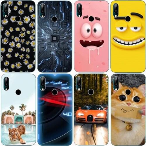 For BQ 5731L MAGIC S Case Rose Wolf Cute Patterned Cover Soft Silicon Phone Case for BQ 5731L Magic S Top Quality