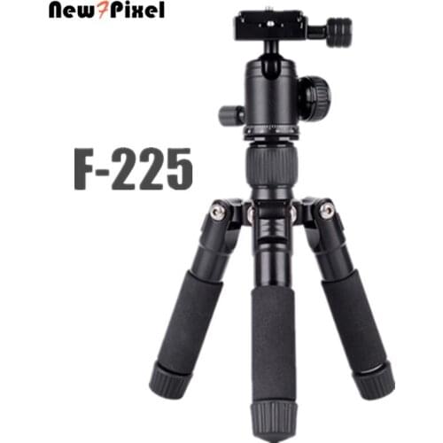 F225 Desktop mini tripod portable for phone self-timer live tripod camera photography SLR small tripod Ball head