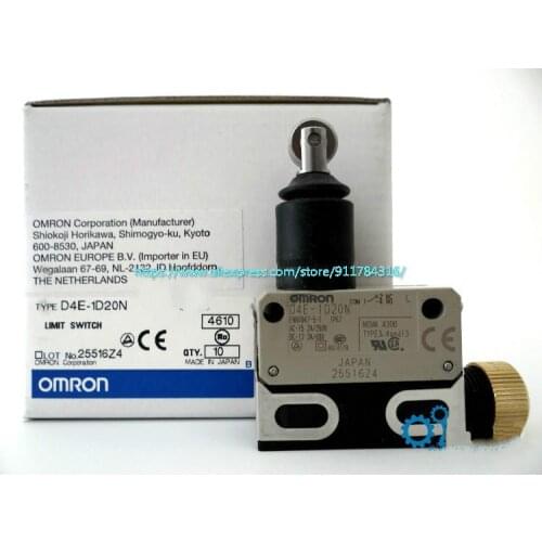 New Original Omron limit switch D4E-1D20N
